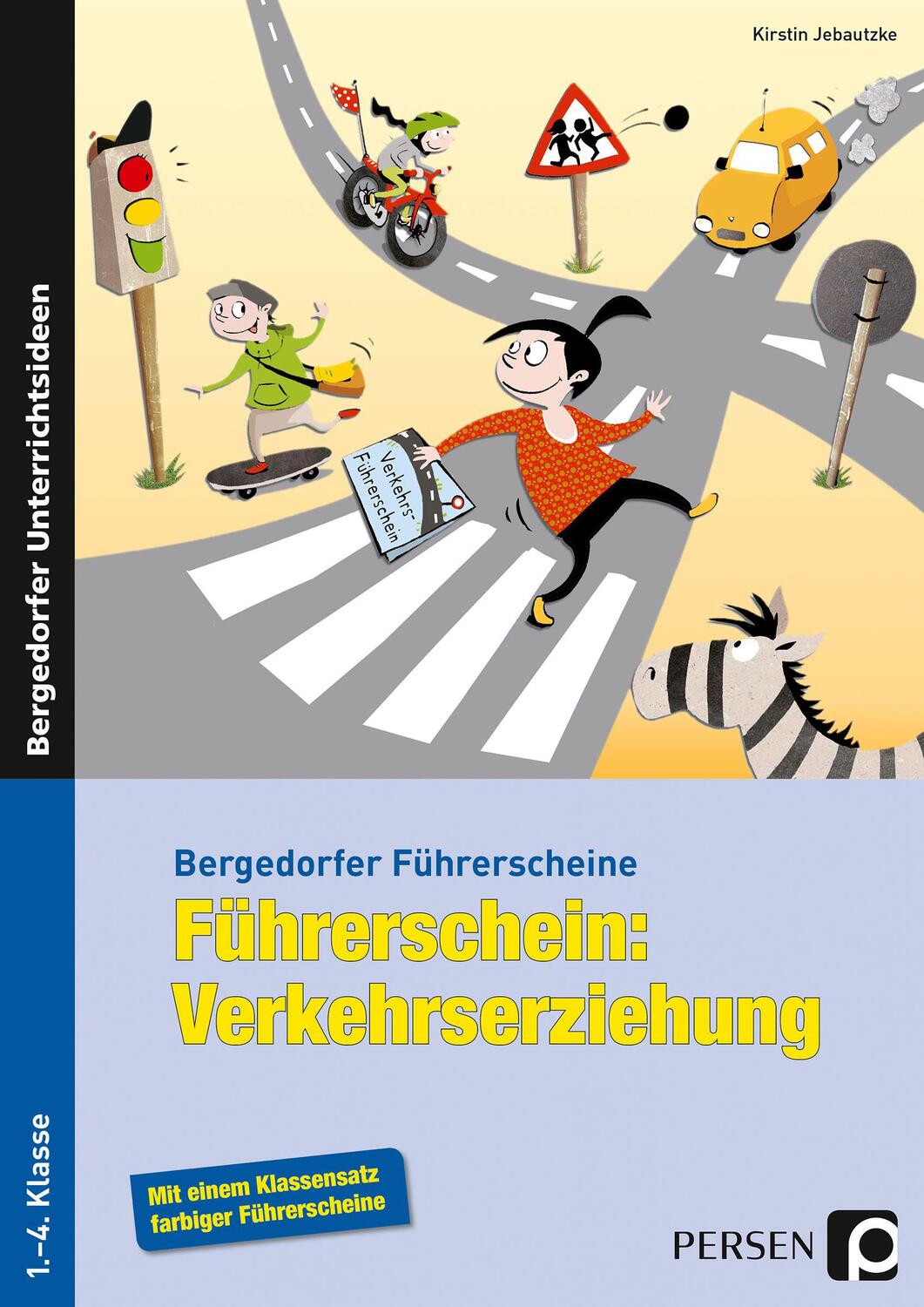 Cover: 9783403231134 | Führerschein: Verkehrserziehung | 1. bis 4. Klasse | Kirstin Jebautzke