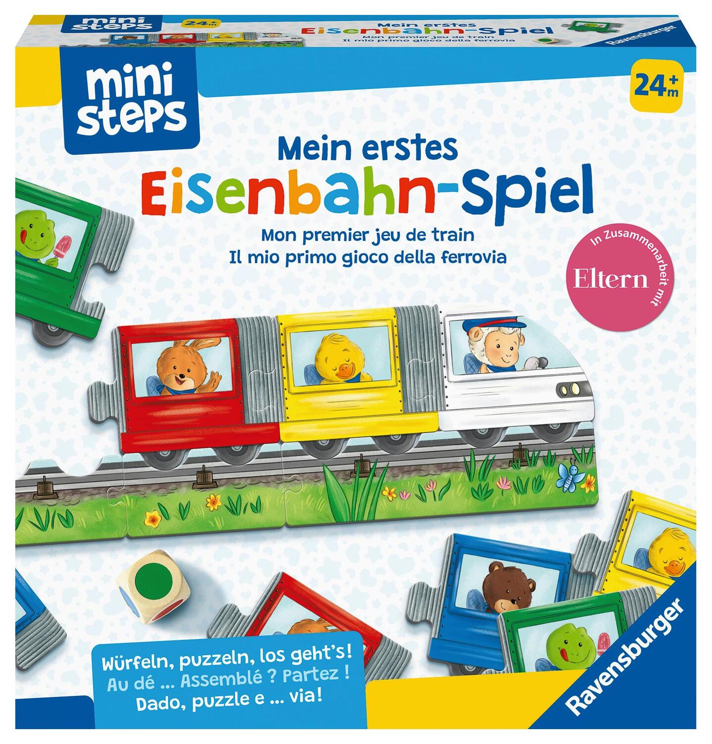 Cover: 4005556041879 | Mein erstes Eisenbahn-Spiel | Spiel | Deutsch | 2021 | Ravensburger