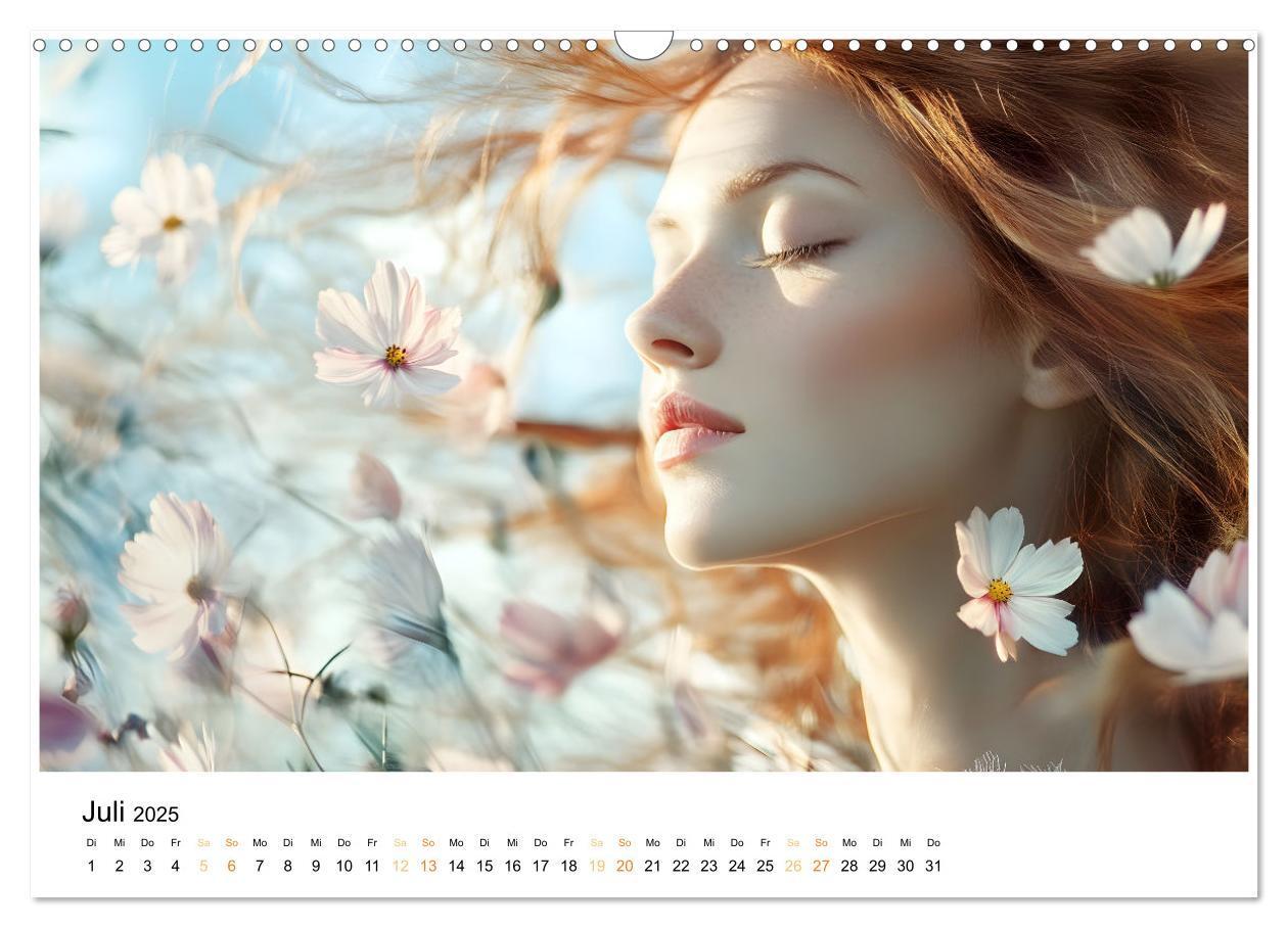 Bild: 9783457208724 | Magische Frauen Portraits (Wandkalender 2025 DIN A3 quer), CALVENDO...