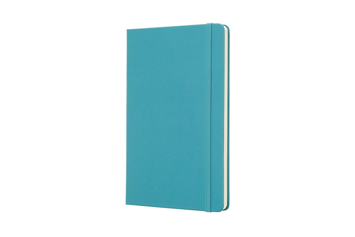 Bild: 8058341715383 | Moleskine Notizbuch Large/A5, Blanko, Hard Cover, Riff Blau | 240 S.