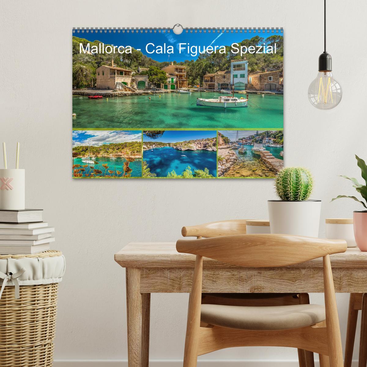 Bild: 9783435358410 | Mallorca - Cala Figuera Spezial (Wandkalender 2025 DIN A3 quer),...