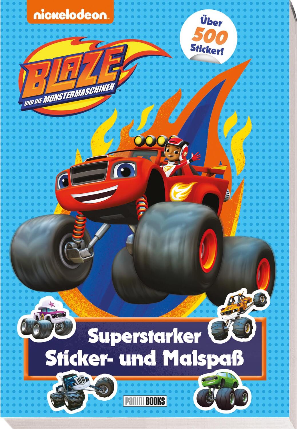 Cover: 9783833245343 | Blaze und die Monstermaschinen: Superstarker Sticker- und Malspaß