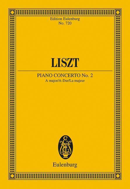 Cover: 9783795768089 | Klavierkonzert Nr. 2 A-Dur | Franz Liszt | Taschenbuch | 116 S. | 2013