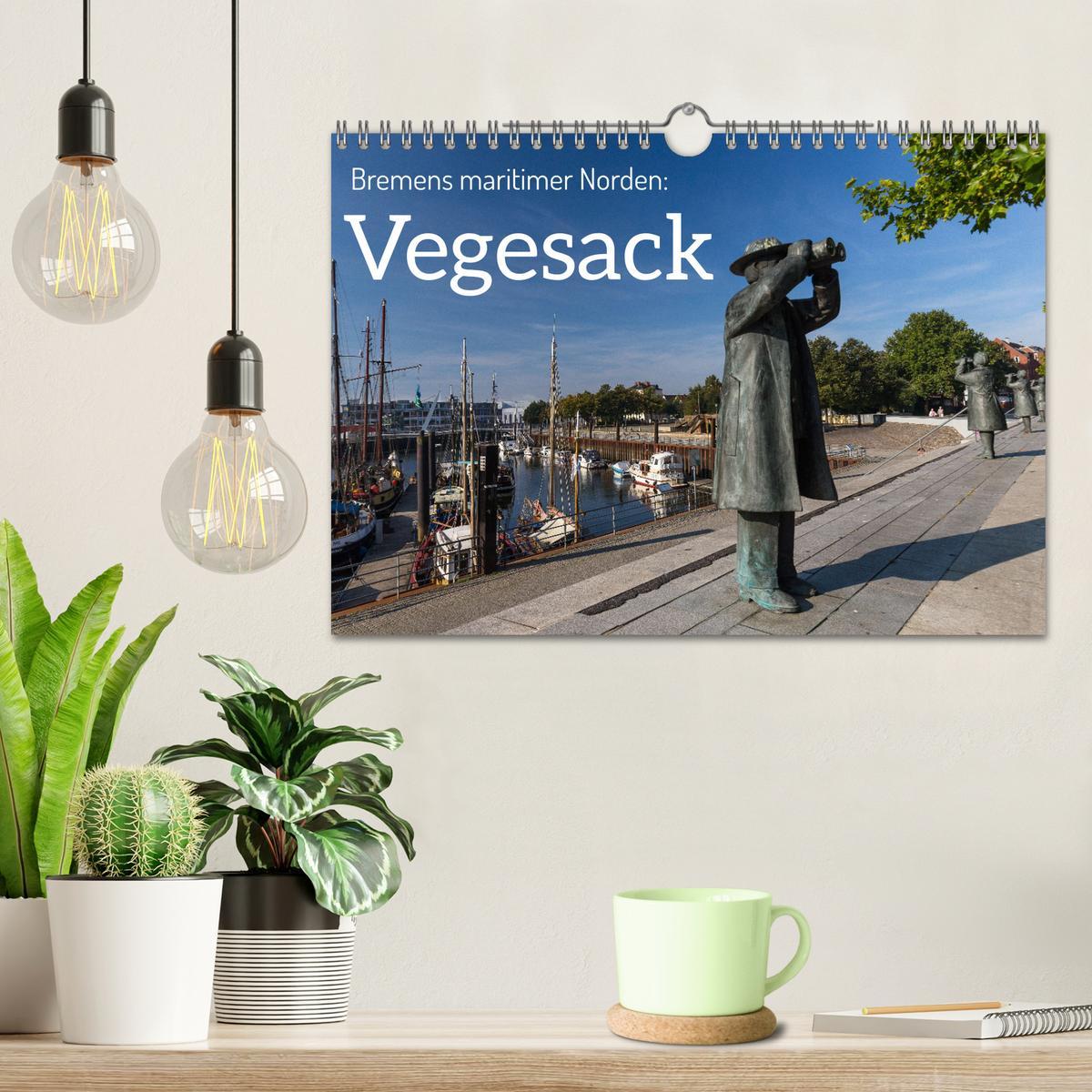 Bild: 9783435319534 | Bremens maritimer Norden: Vegesack (Wandkalender 2025 DIN A4 quer),...