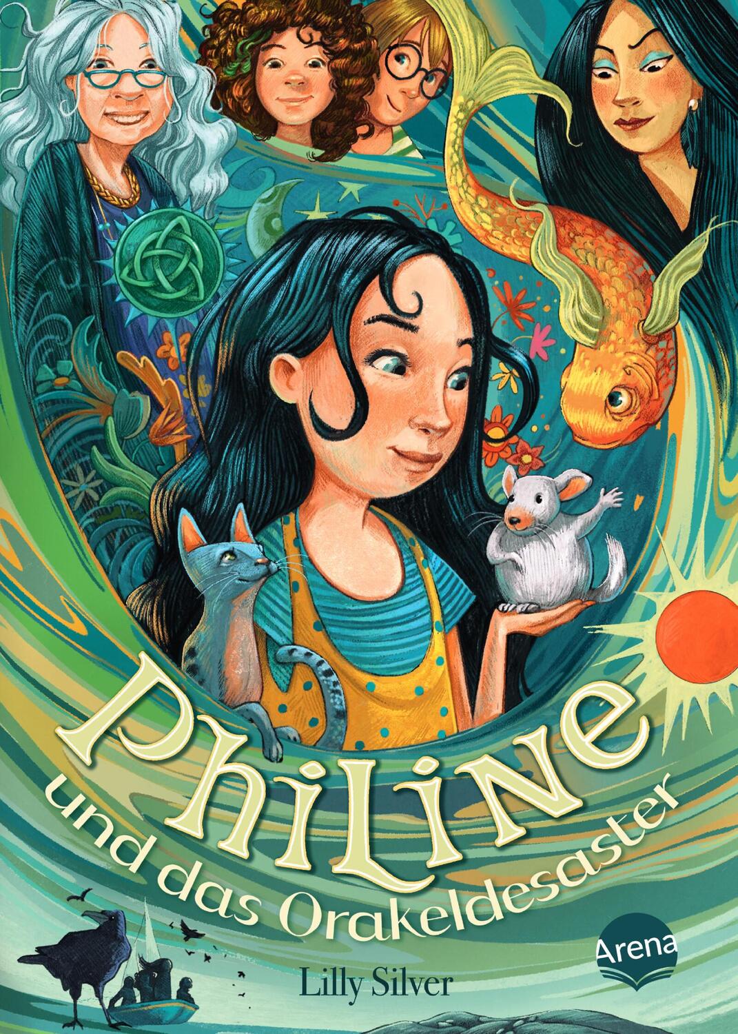 Cover: 9783401606804 | Philine und das Orakeldesaster (1) | Lilly Silver | Buch | 224 S.