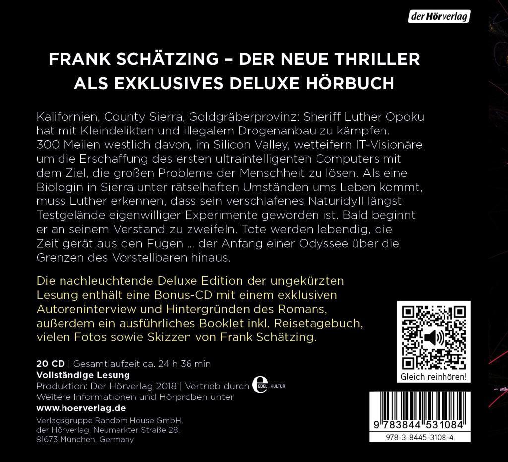 Bild: 9783844531084 | Die Tyrannei des Schmetterlings | Frank Schätzing | Audio-CD | Deutsch