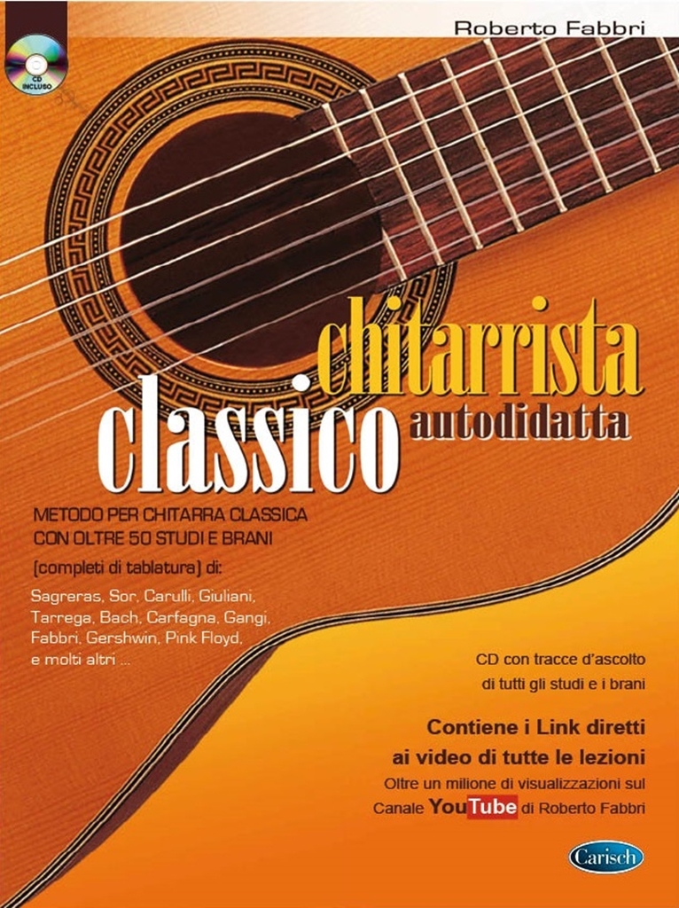 Cover: 9788850704217 | Chitarrista Classico Autodidatta | Roberto Fabbri | Buch + CD