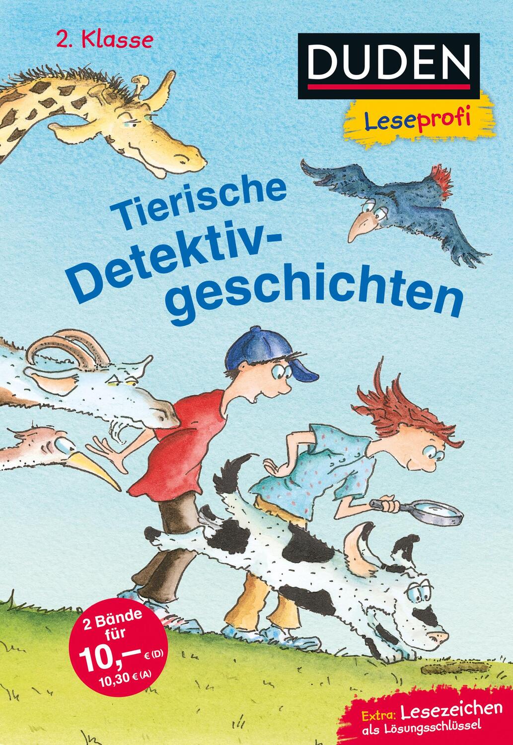Cover: 9783737336352 | Duden Leseprofi - Tierische Detektivgeschichten, 2. Klasse (DB) | Buch