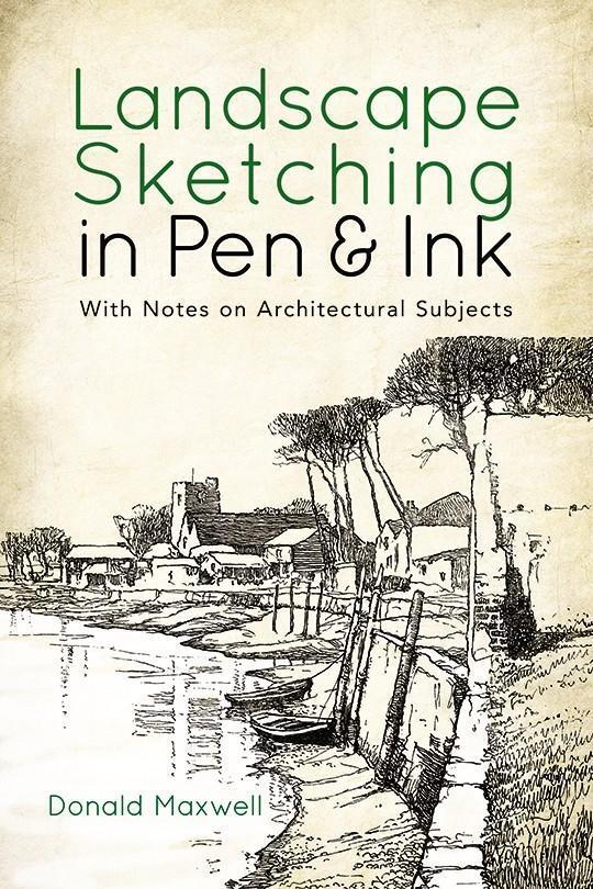 Cover: 9780486834283 | Landscape Sketching in Pen and Ink | Donald Maxwell | Taschenbuch