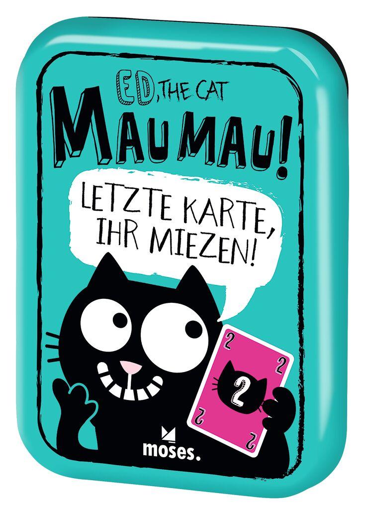 Cover: 4033477906113 | Ed, the Cat - Mau Mau | Letzte Karte, ihr Miezen! | Spiel | 90611