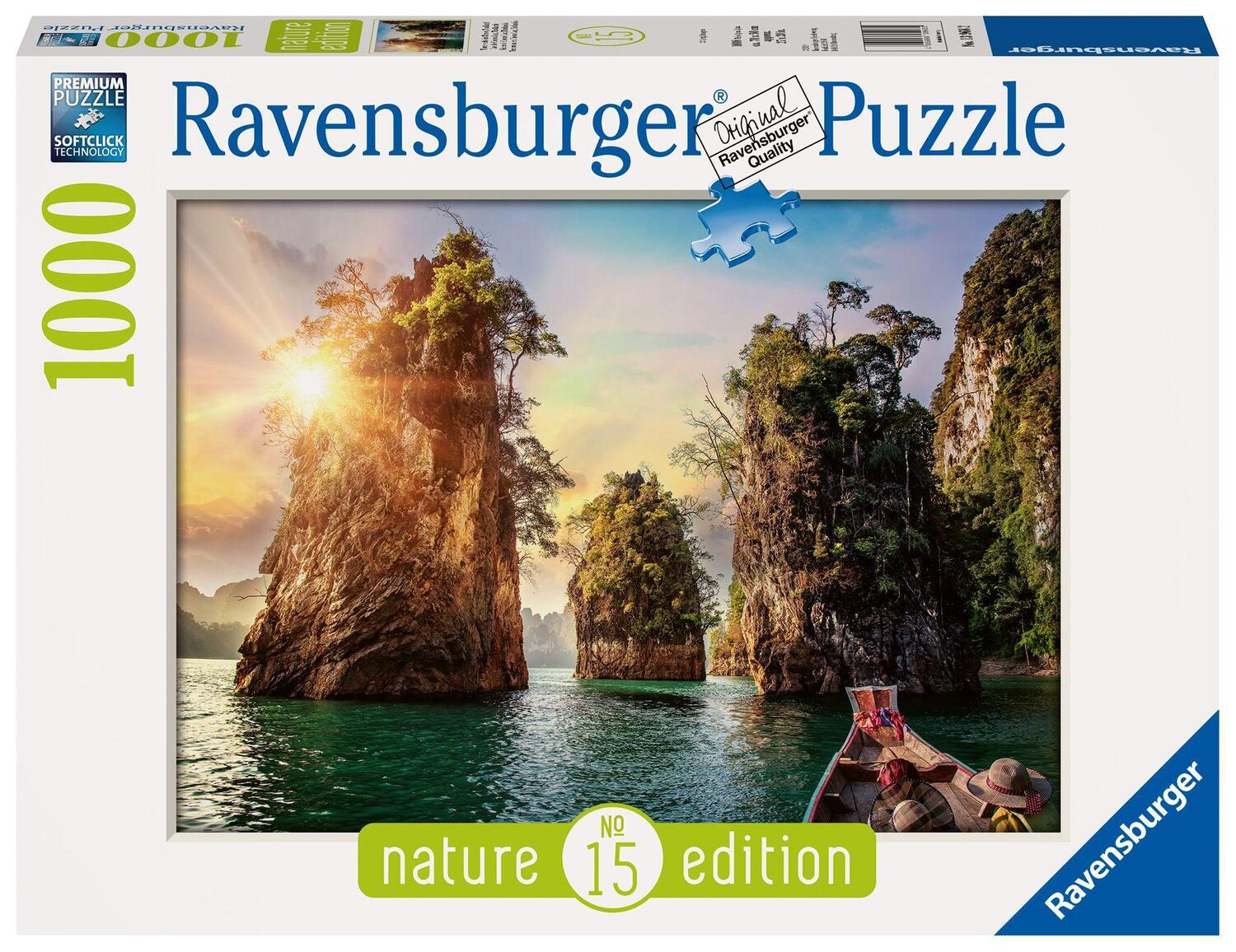 Cover: 4005556139682 | Three rocks in Cheow, Thailand 1000 Teile Puzzle | Spiel | Deutsch