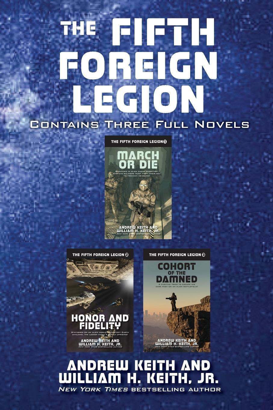 Cover: 9781614754022 | The Fifth Foreign Legion | Contains Three Full Novels | Andrew Keith