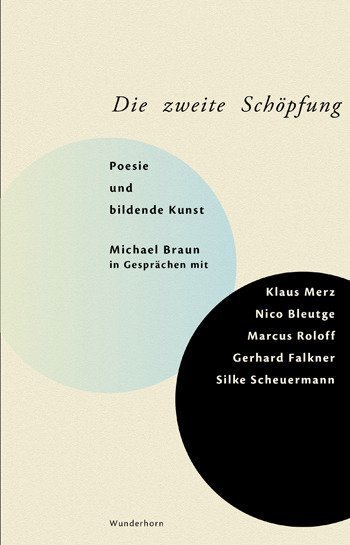 Cover: 9783884235225 | Die Zweite Schöpfung | Poesie und Bildende Kunst | Braun | Taschenbuch