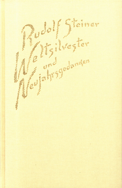 Cover: 9783727419508 | Weltsilvester und Neujahrsgedanken | Rudolf Steiner | Buch