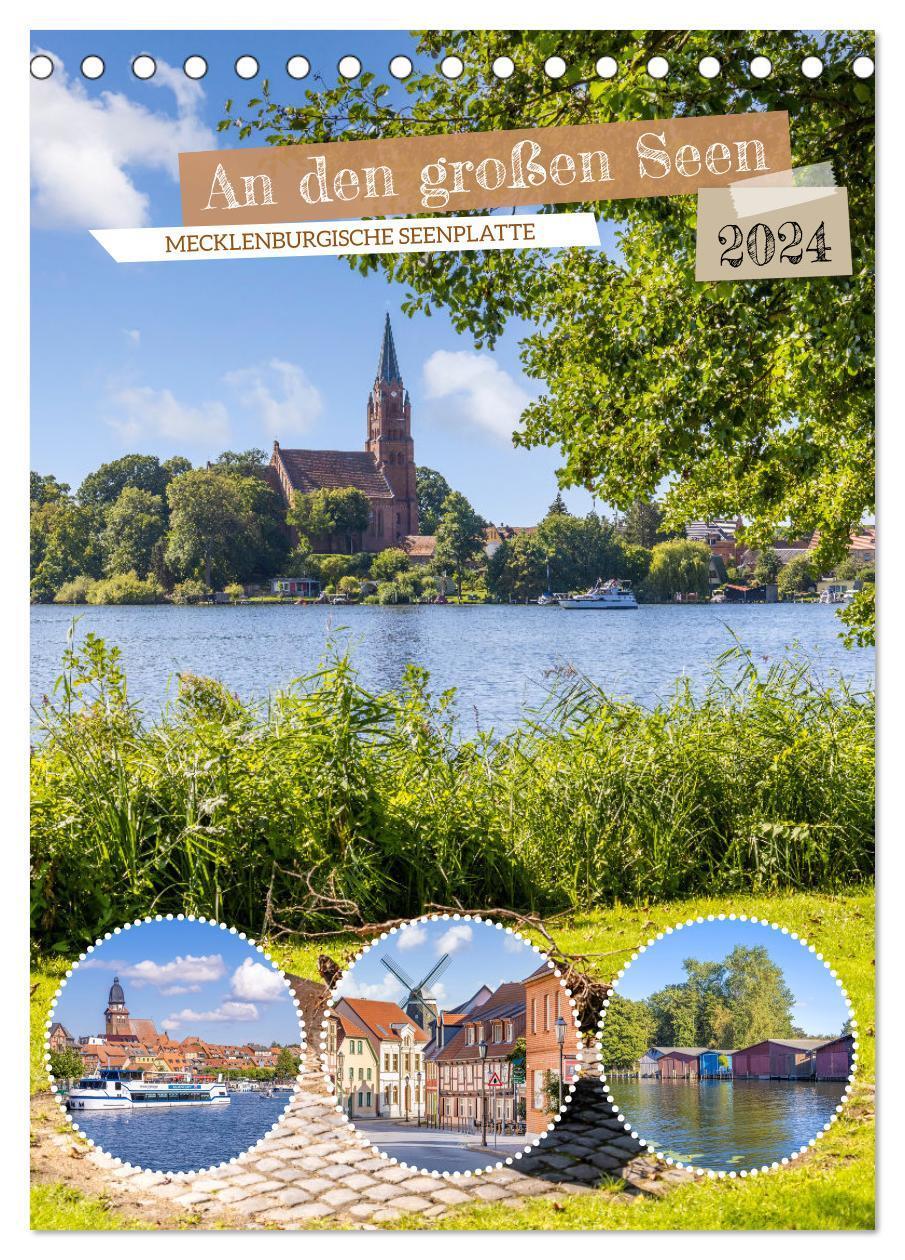 Cover: 9783675777071 | An den großen Seen der Mecklenburgischen Seenplatte (Tischkalender...