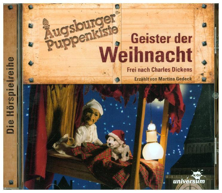 Cover: 4061229963022 | Augsburger Puppenkiste - Geister der Weihnacht, 1 Audio-CD | Dickens