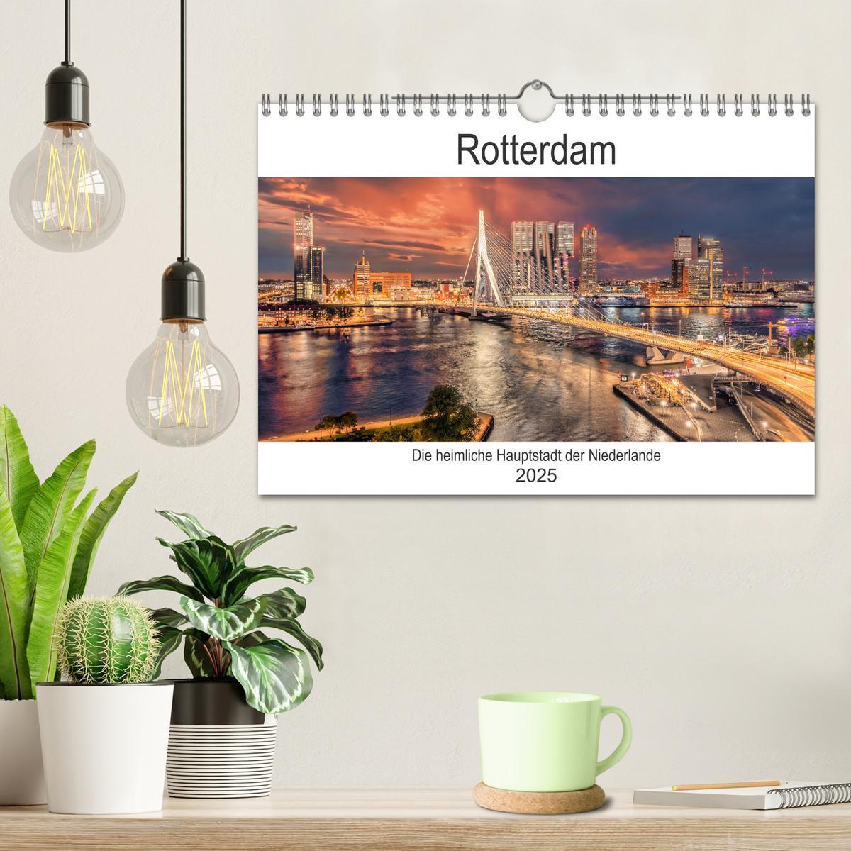 Bild: 9783435034390 | Rotterdam - Die heimliche Hauptstadt der Niederlande (Wandkalender...