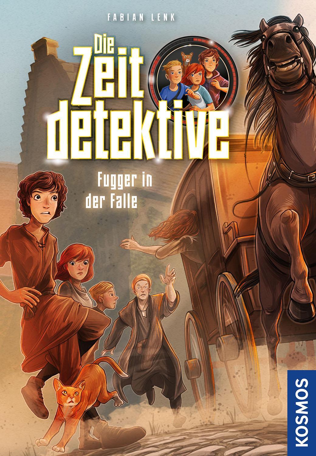 Cover: 9783440177891 | Die Zeitdetektive, 2, Fugger in der Falle | Fabian Lenk | Buch | 2024