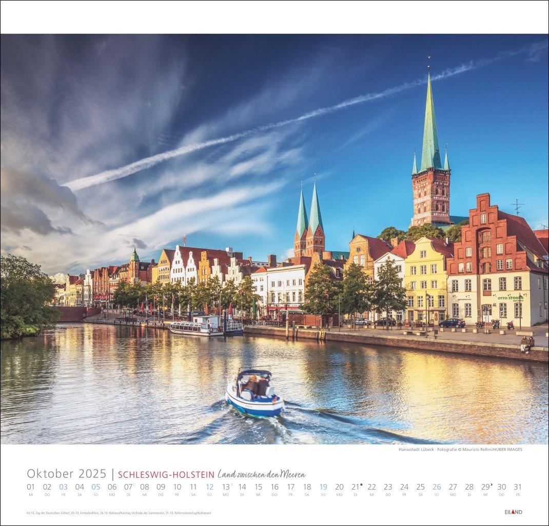 Bild: 9783964023117 | Schleswig-Holstein Edition Kalender 2025 - Land zwischen den Meeren