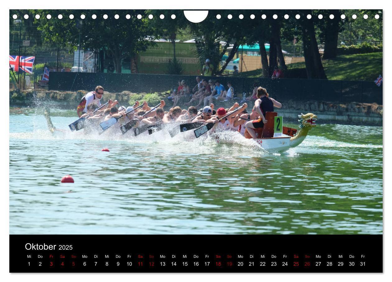 Bild: 9783435420087 | Drachenboot - MissionRome (Wandkalender 2025 DIN A4 quer), CALVENDO...