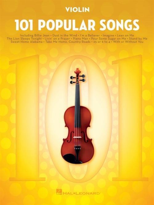Cover: 9781495090301 | 101 Popular Songs | For Violin | Hal Leonard Publishing Corporation