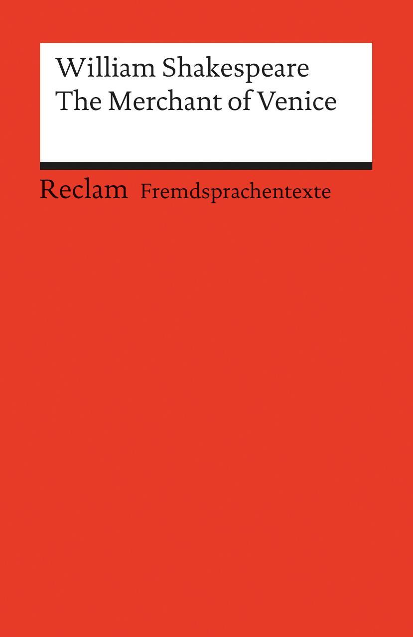 Cover: 9783150090503 | The Merchant of Venice | William Shakespeare | Taschenbuch | Englisch