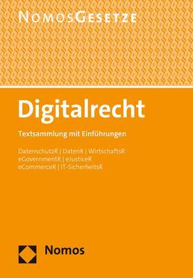 Cover: 9783848789962 | Digitalrecht | Textsammlung mit Einführungen | Taschenbuch | 1444 S.