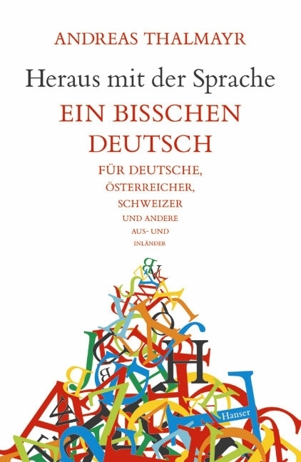 Cover: 9783446206182 | Heraus mit der Sprache | Andreas Thalmayr | Buch | 192 S. | Deutsch