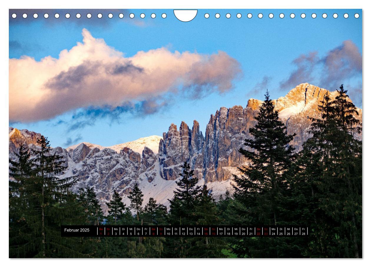 Bild: 9783435072392 | Dolomiten - Latemar und Rosengarten (Wandkalender 2025 DIN A4...