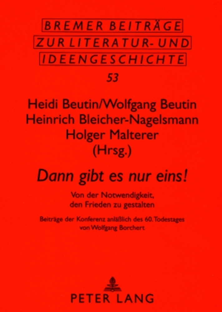 Cover: 9783631569641 | "Dann gibt es nur eins!" | Heidi Beutin (u. a.) | Taschenbuch