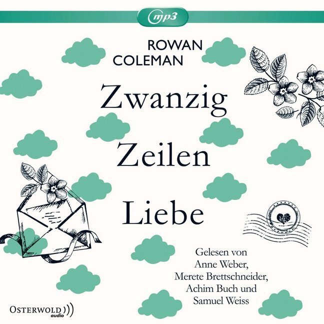 Cover: 9783869522920 | Zwanzig Zeilen Liebe, 2 Audio-CD, 2 MP3 | 2 CDs | Rowan Coleman | CD