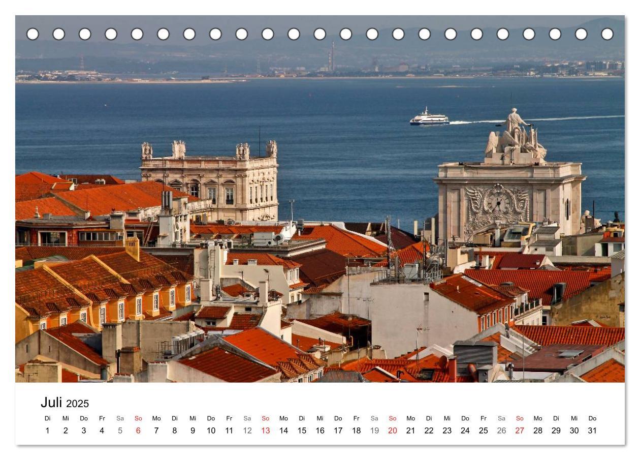 Bild: 9783435603336 | Lissabon Highlights von Petrus Bodenstaff (Tischkalender 2025 DIN...