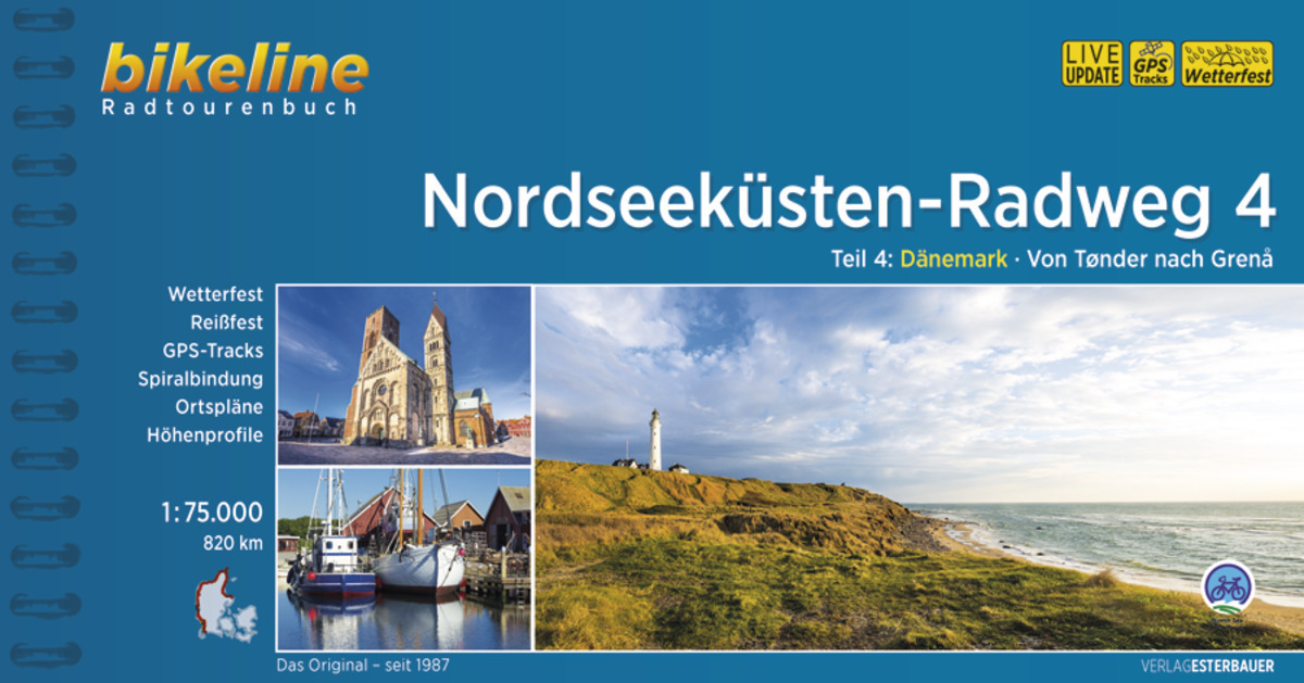 Cover: 9783850009140 | Nordseeküsten-Radweg, Dänemark - Von Tønder nach Grenâ | Taschenbuch