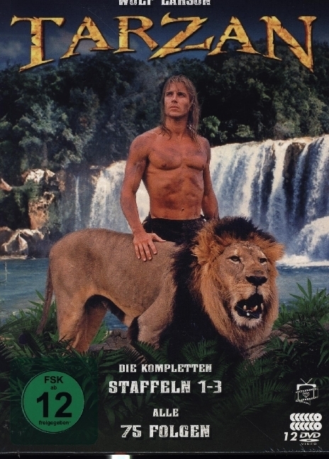 Cover: 4042564236569 | Tarzan - Die komplette Serie mit Wolf Larson, 12 DVD | Alle 75 Folgen