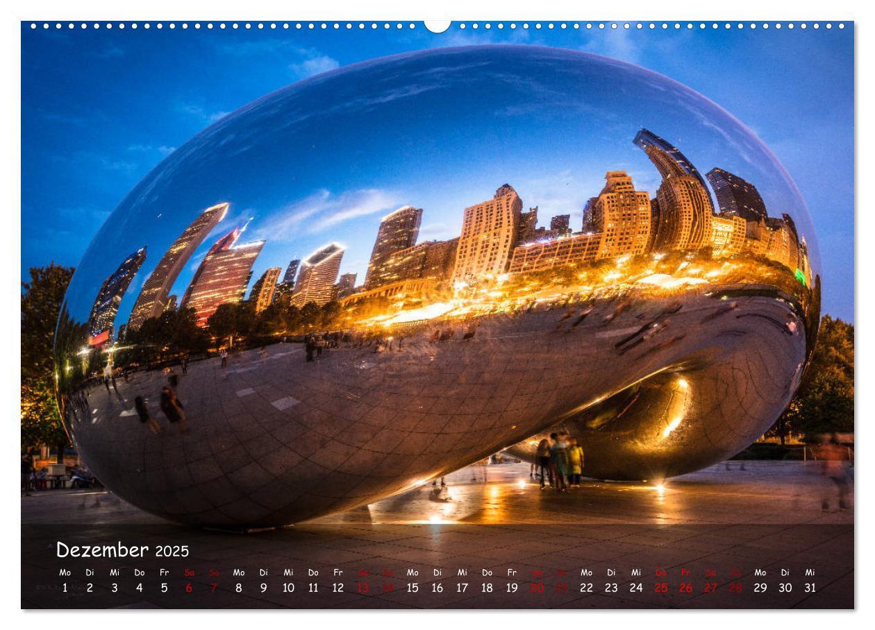 Bild: 9783435349722 | Chicago - Stadt der Ebenen (Wandkalender 2025 DIN A2 quer),...