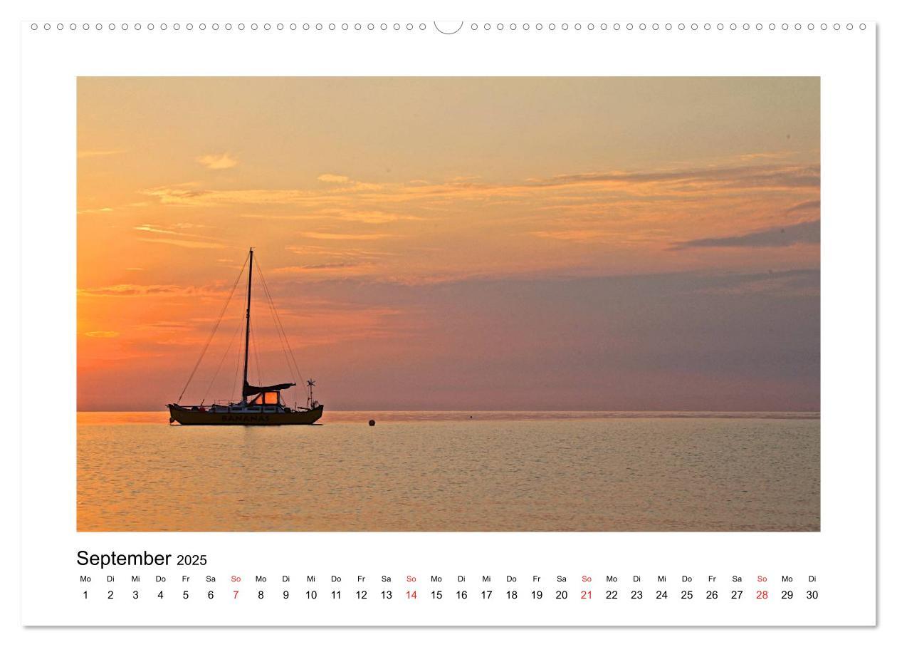 Bild: 9783435616879 | Sylt - Tage am Meer (Wandkalender 2025 DIN A2 quer), CALVENDO...