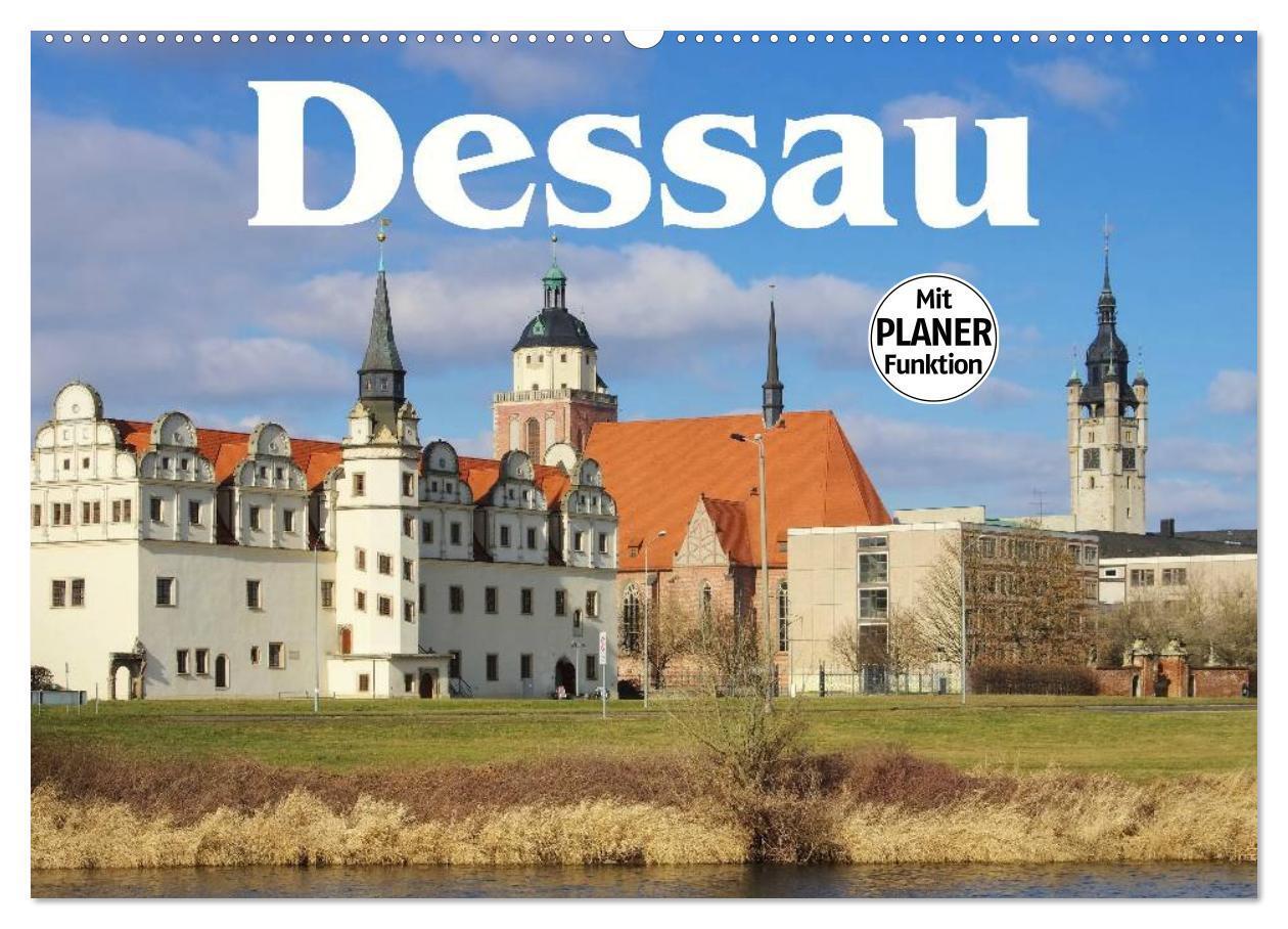Cover: 9783383305542 | Dessau (Wandkalender 2024 DIN A2 quer), CALVENDO Monatskalender | 2024