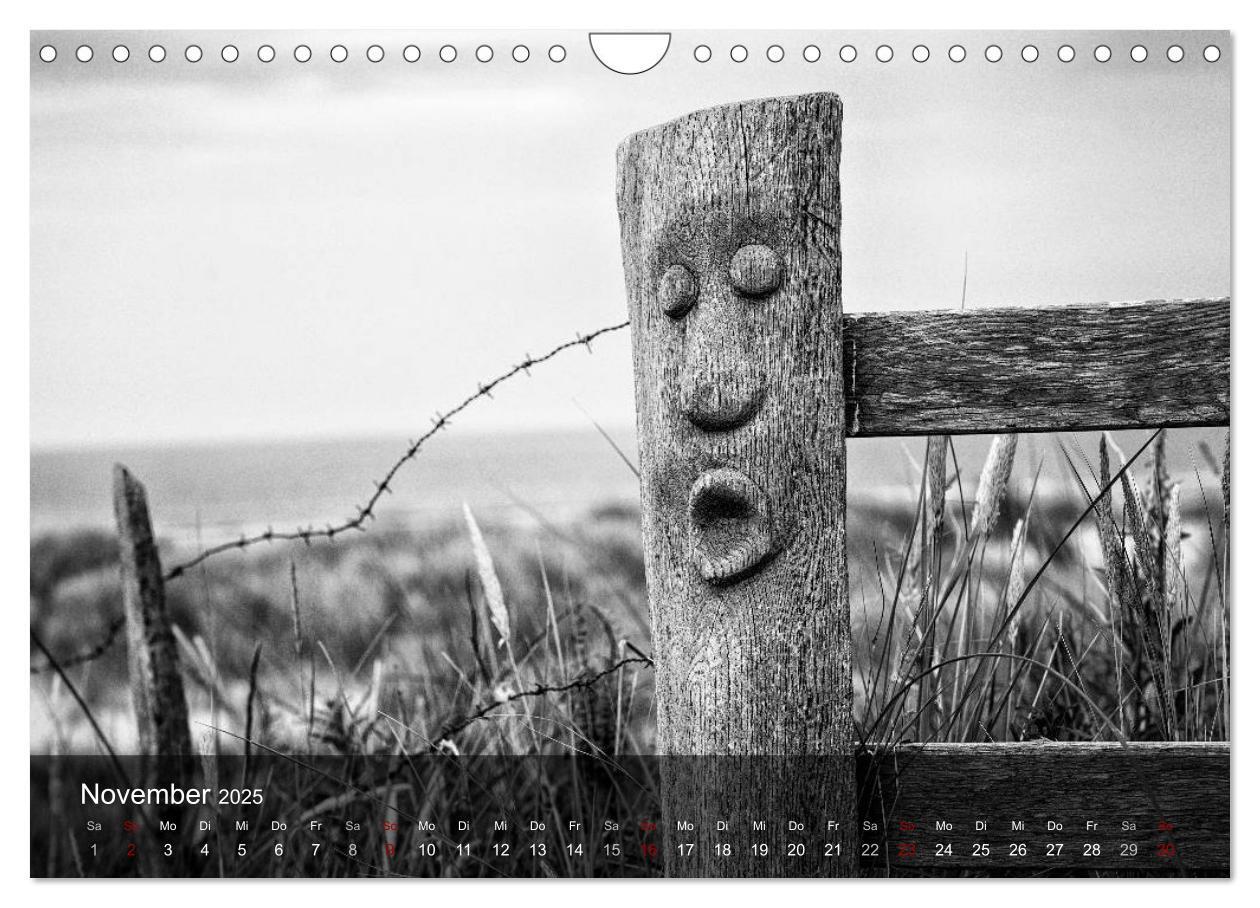 Bild: 9783435379095 | Wangerooge Noir (Wandkalender 2025 DIN A4 quer), CALVENDO...