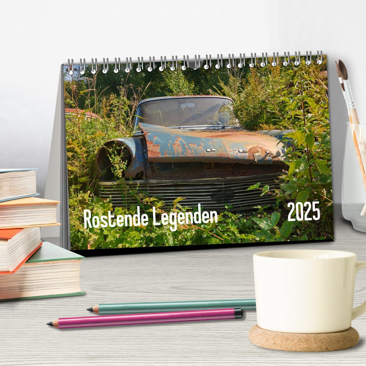 Bild: 9783435414130 | Rostende Legenden (Tischkalender 2025 DIN A5 quer), CALVENDO...