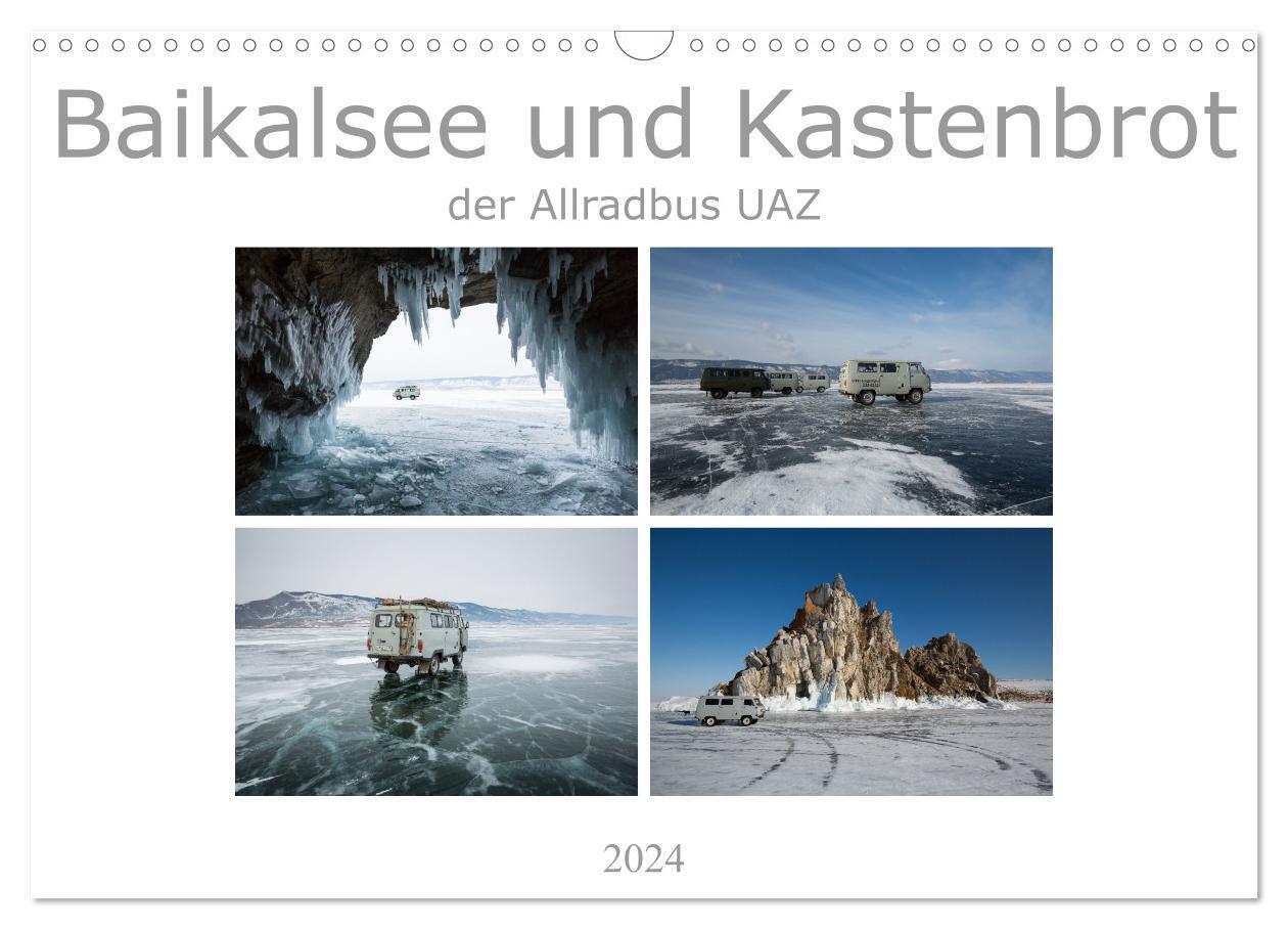 Cover: 9783675631007 | Baikalsee und Kastenbrot (Wandkalender 2024 DIN A3 quer), CALVENDO...