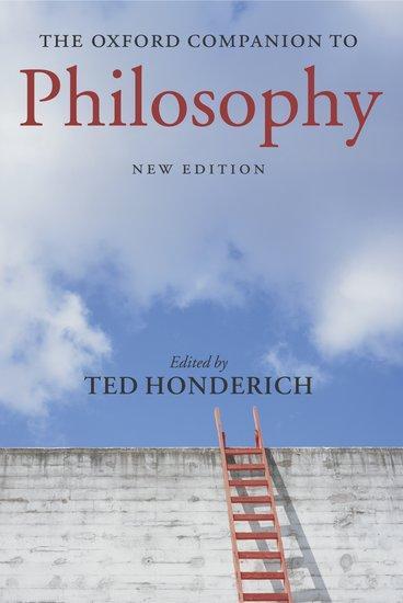 Cover: 9780199264797 | The Oxford Companion to Philosophy | Ted Honderich | Buch | Gebunden