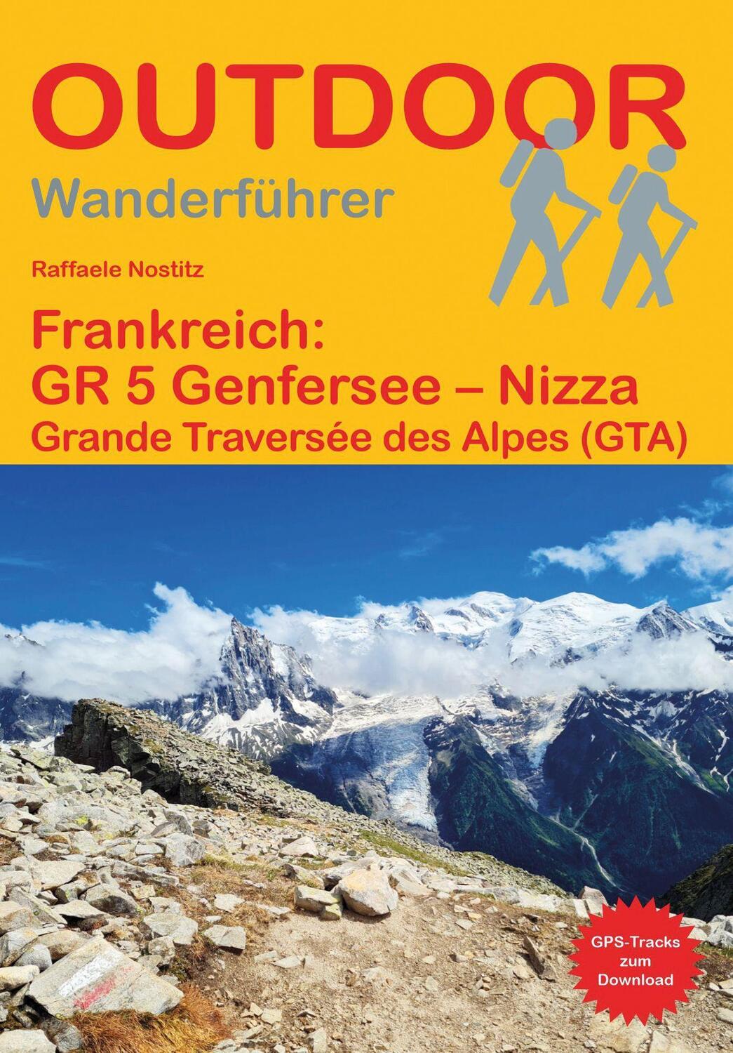 Cover: 9783866861077 | Frankreich: GR 5 Genfersee - Nizza | Grande Traversée des Alpes (GTA)