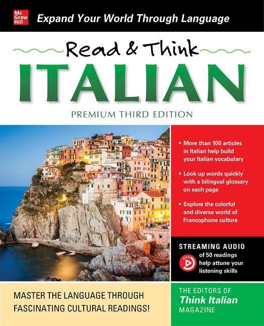 Cover: 9781260474558 | Read & Think Italian, Premium Third Edition | Magazine | Taschenbuch