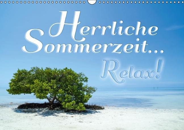 Cover: 9783660897845 | Herrliche Sommerzeit... Relax! / Geburtstagskalender (Wandkalender...