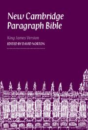 Cover: 9780521195010 | New Cambridge Paragraph Bible-KJV | David Norton | Buch | Gebunden