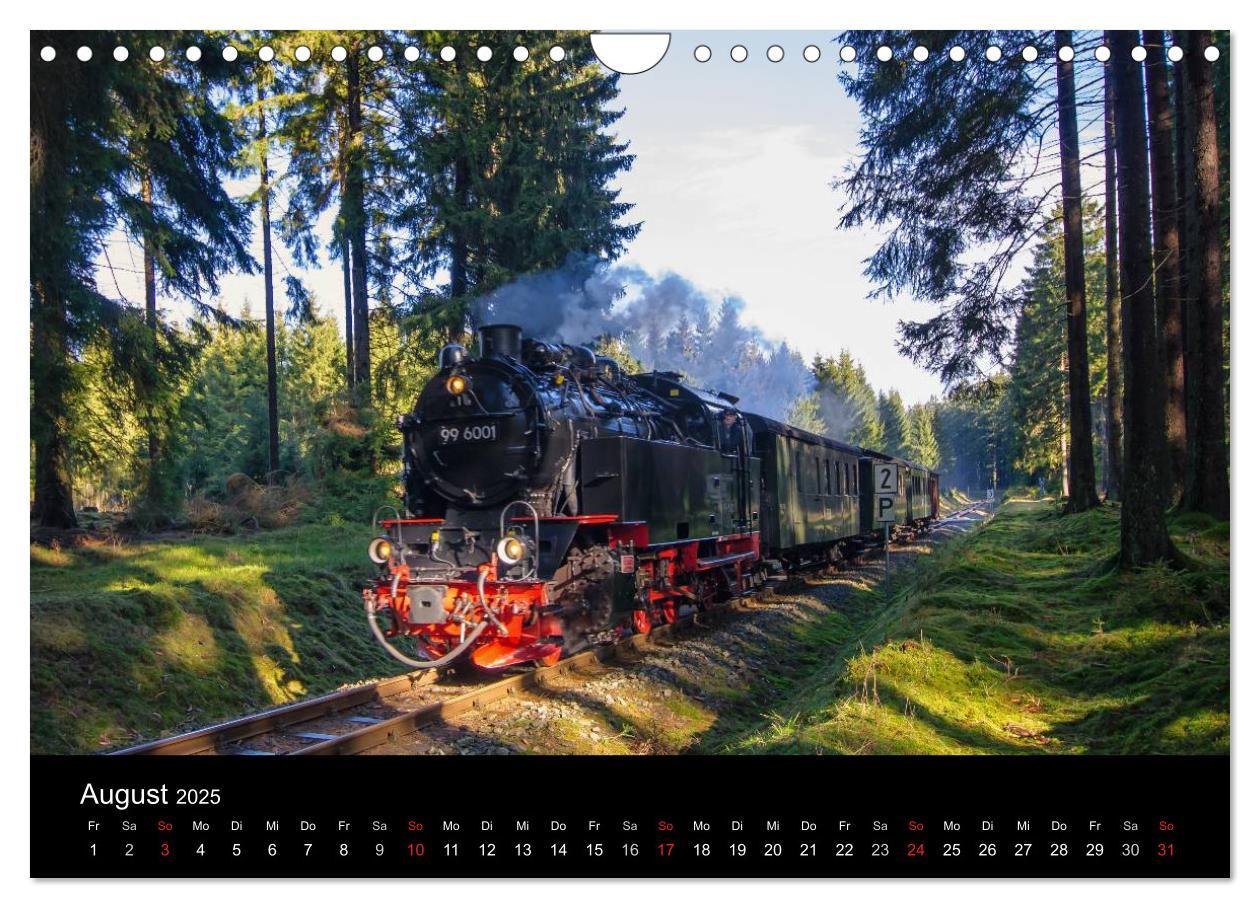 Bild: 9783435465941 | Unter Dampf in Sachsen Anhalt 2.0 (Wandkalender 2025 DIN A4 quer),...