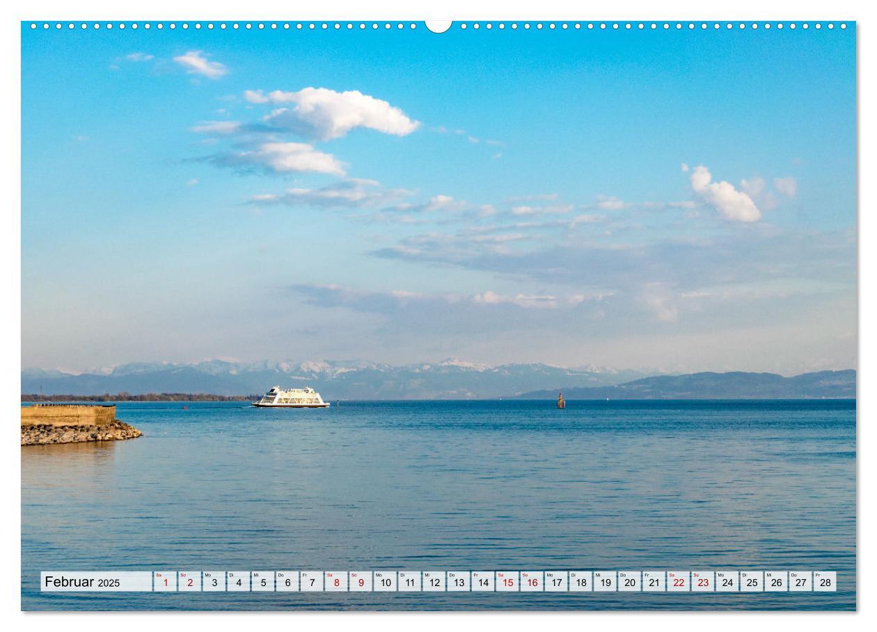 Bild: 9783435071357 | Traumhafter Bodensee (Wandkalender 2025 DIN A2 quer), CALVENDO...