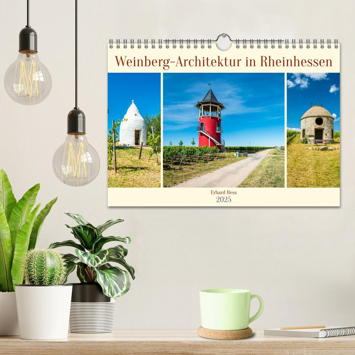 Bild: 9783383923791 | Weinberg-Architektur in Rheinhessen (Wandkalender 2025 DIN A4...