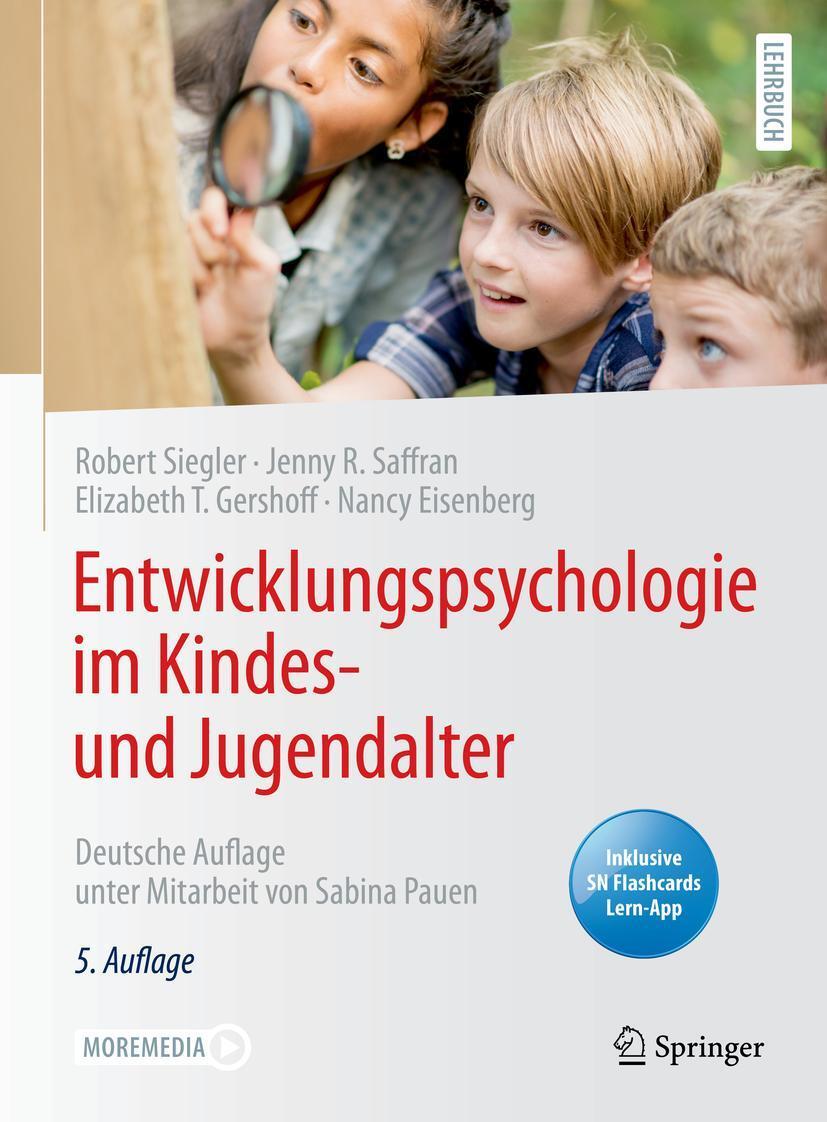 Cover: 9783662627716 | Entwicklungspsychologie im Kindes- und Jugendalter | Siegler (u. a.)