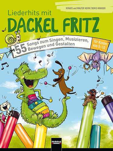 Cover: 9783990356425 | Liederhits mit Dackel Fritz - Gesamtpaket, m. 6 Audio-CD | 2017